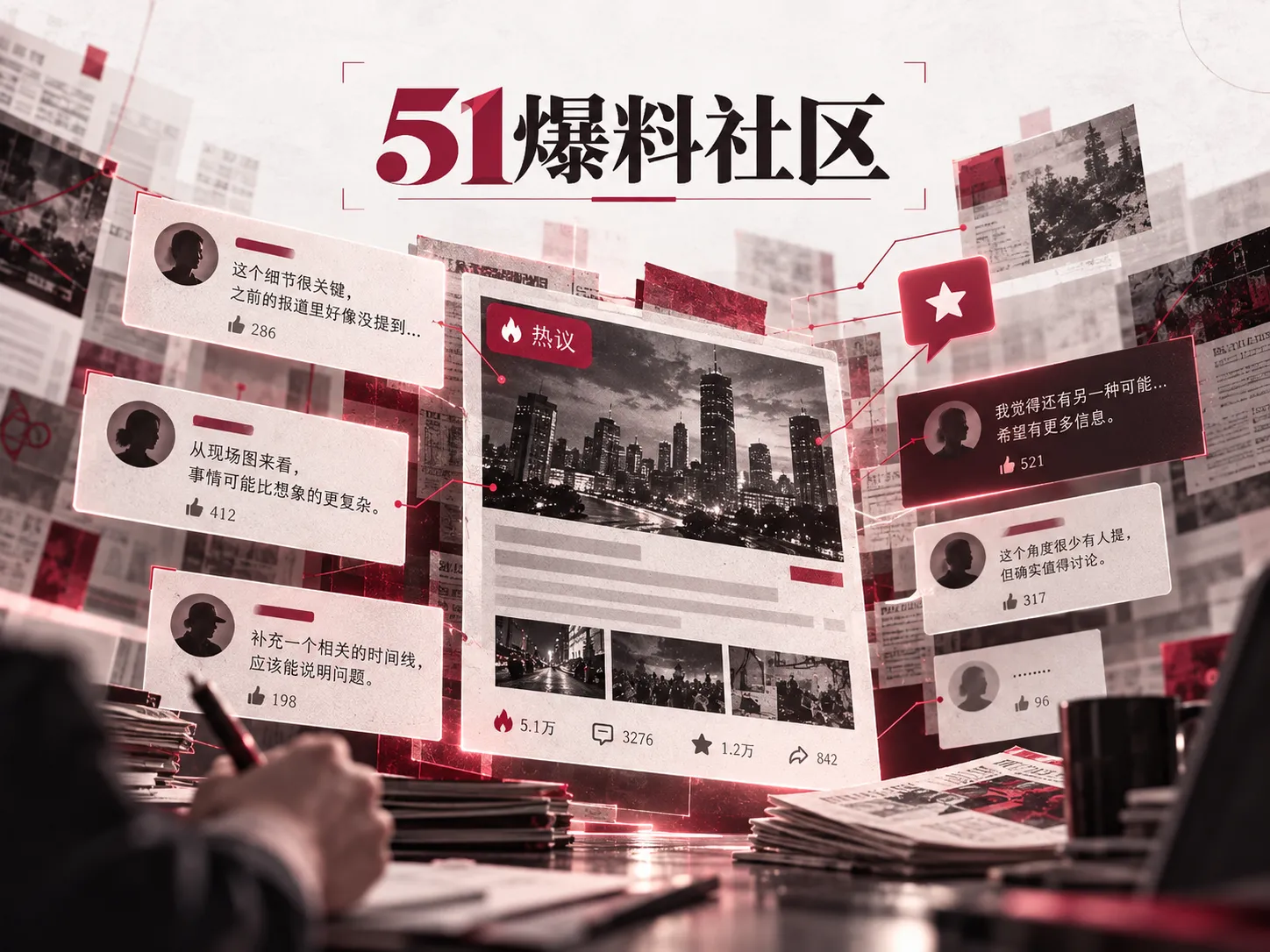 写字楼入口与城市配送场景
